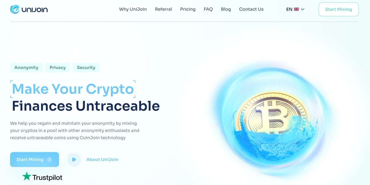 UniJoin Bitcoin Mixer